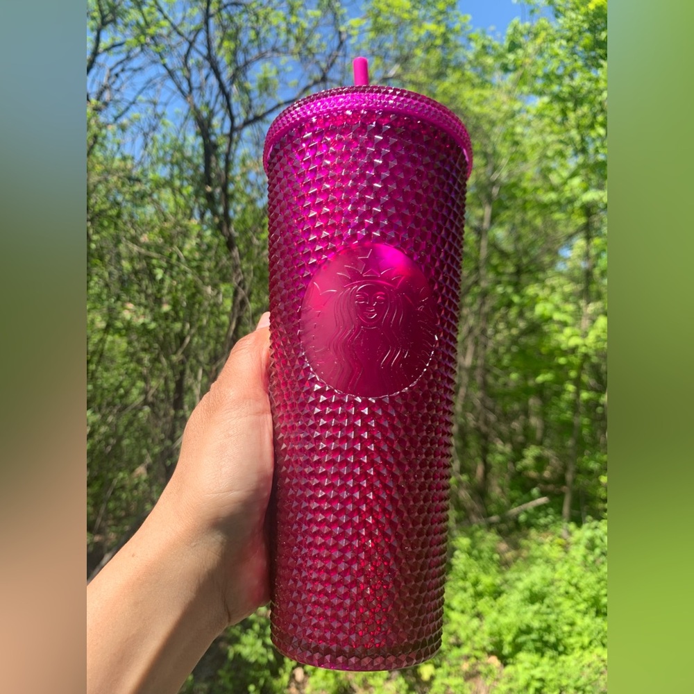 Halloween 2022 Starbucks Diamond Berry, Studded Bling Tumbler Venti